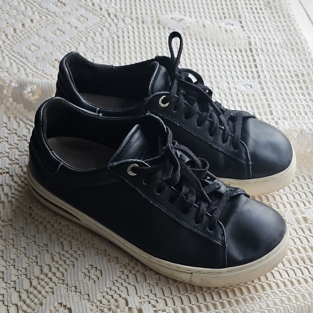 Birkenstock Black Leather Women's Sneakers